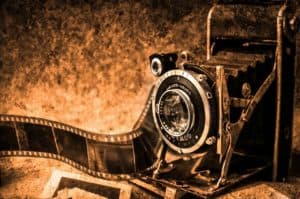vintage film camera