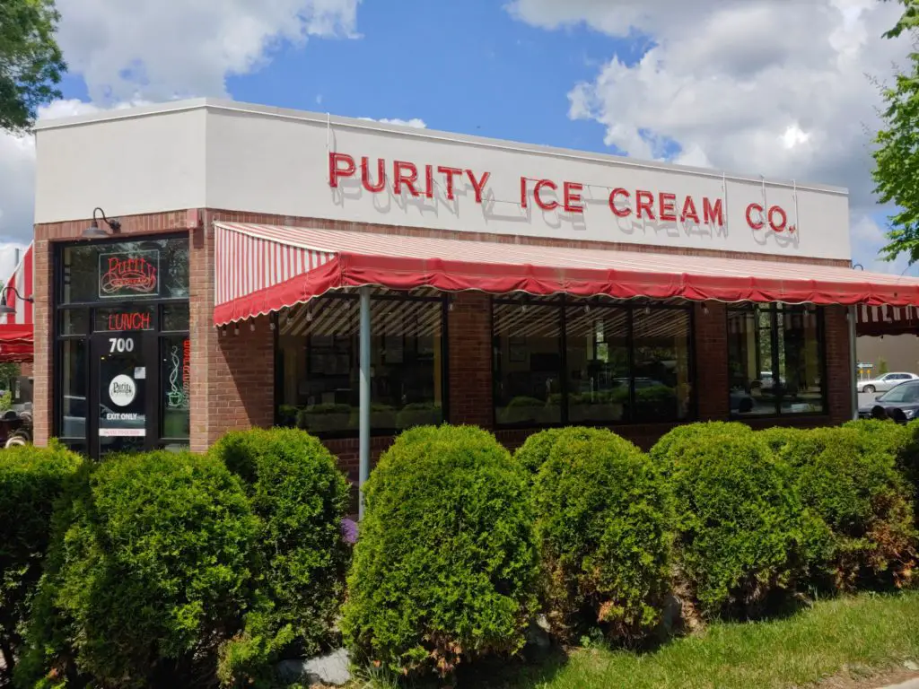 Purity ice cream building Ithaca