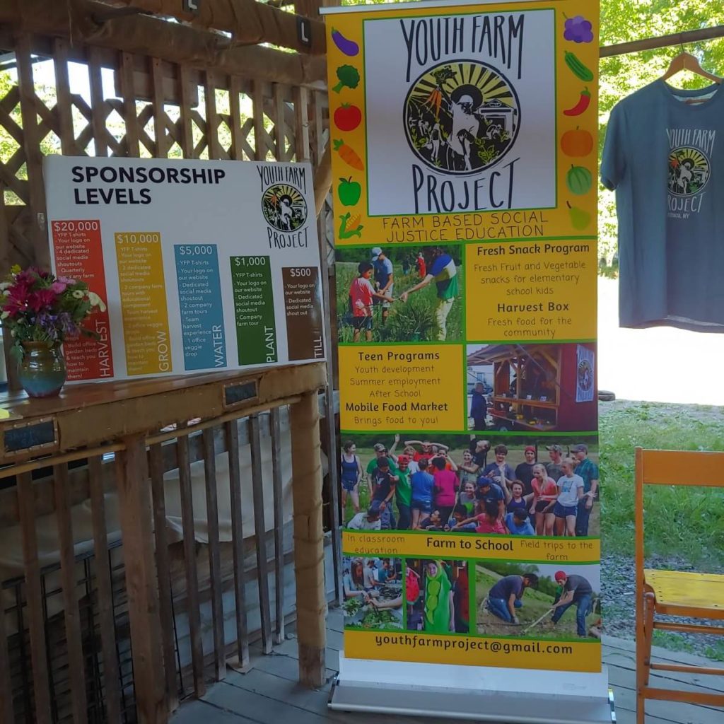 Youth Farm Project stand