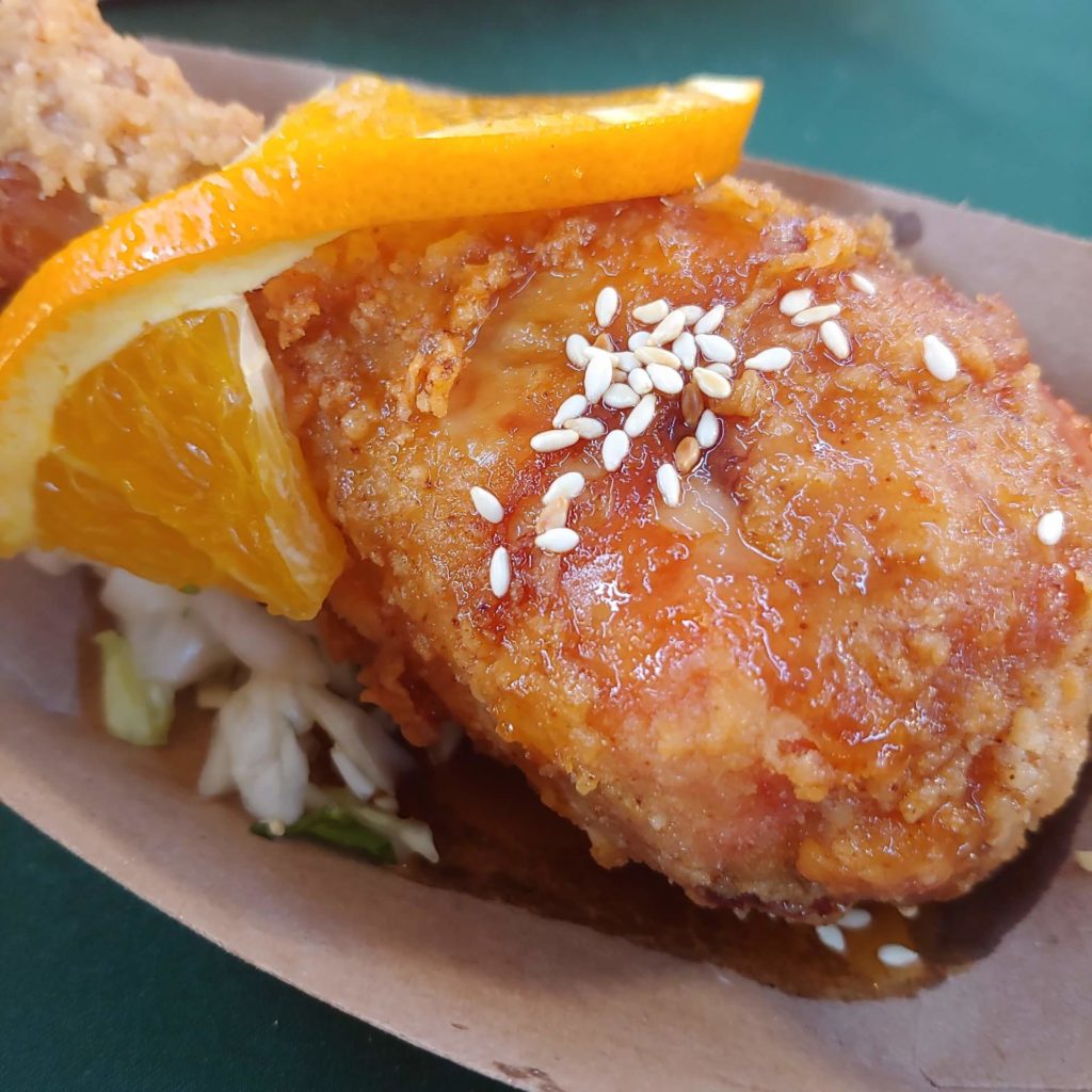 fried chicken from Silo Food Truck