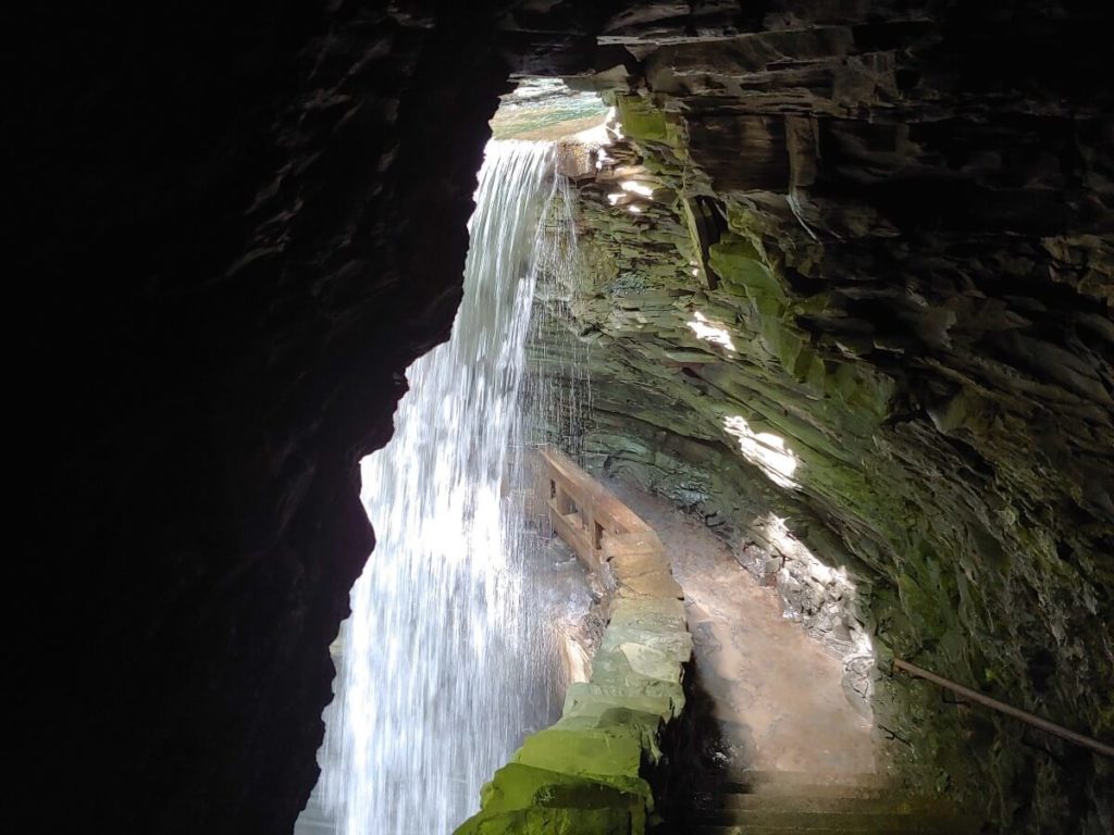 Cavern Cascade Watkins Glen State Park