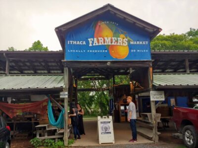 Ithaca Farmers Market pavilion