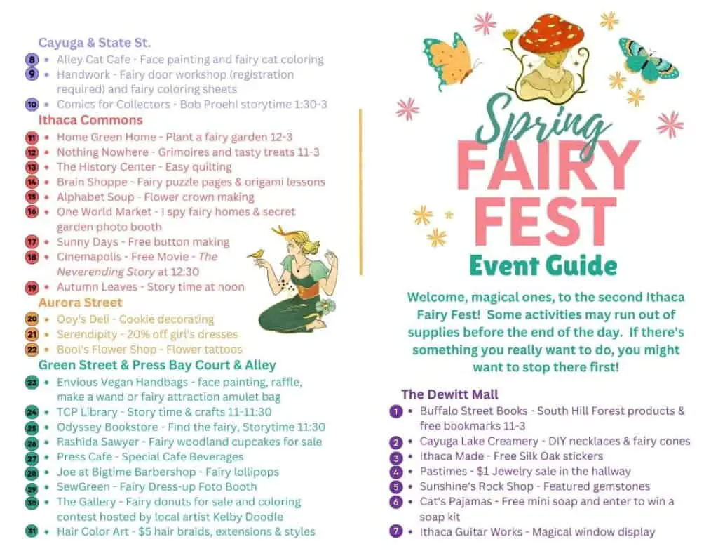 Fairy Fest event guide