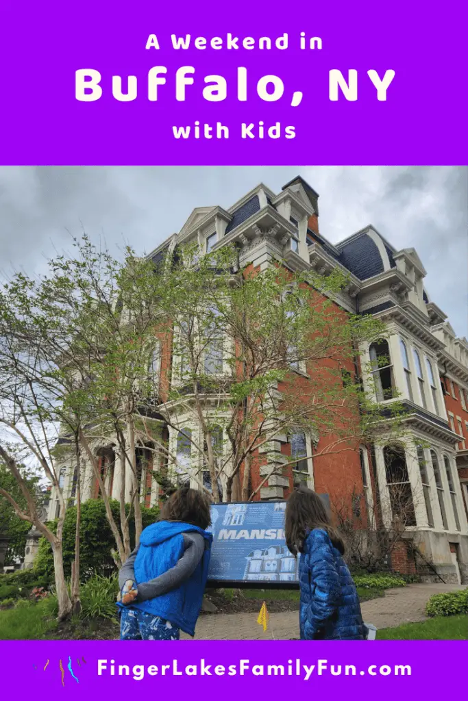 a weekend in Buffalo with kids pin