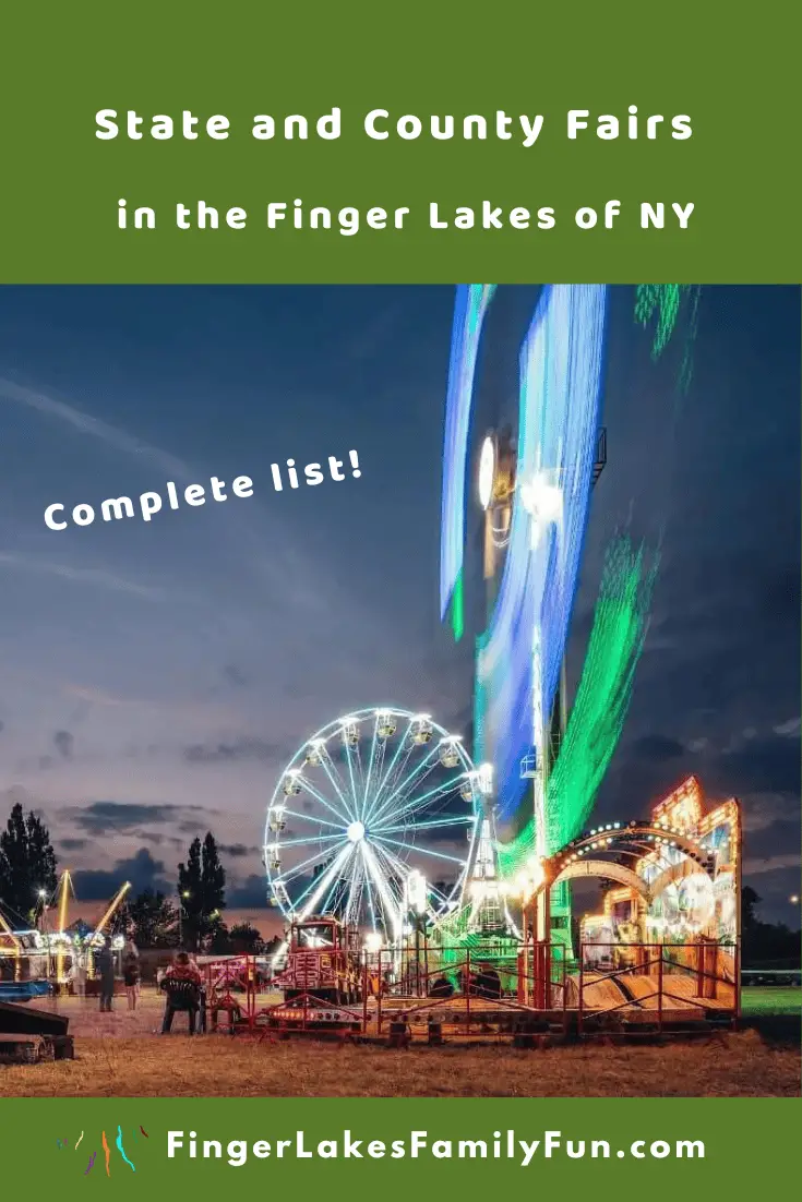 New York State and County Fairs in the Finger Lakes 2023 Finger Lakes